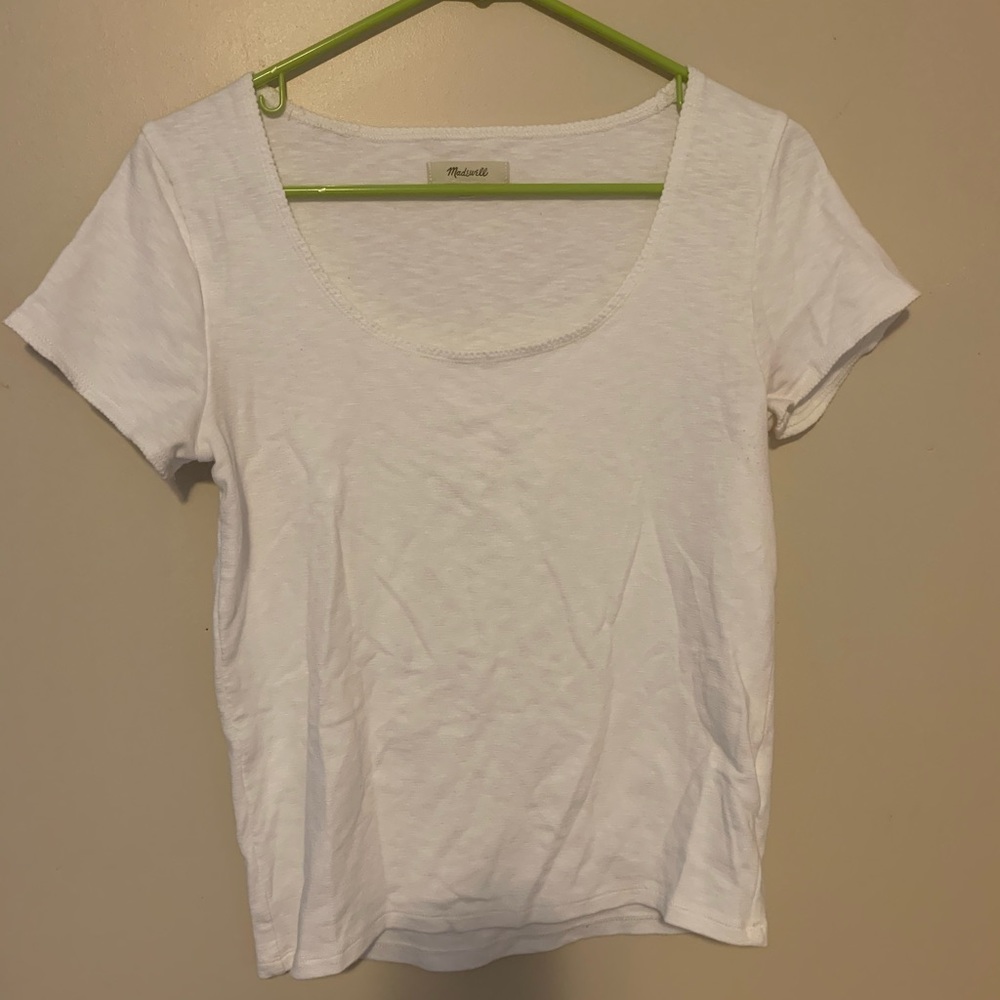 Madewell white tee